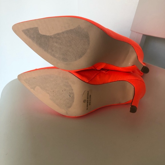 Neon Heeled Booties - Picture 3 of 7